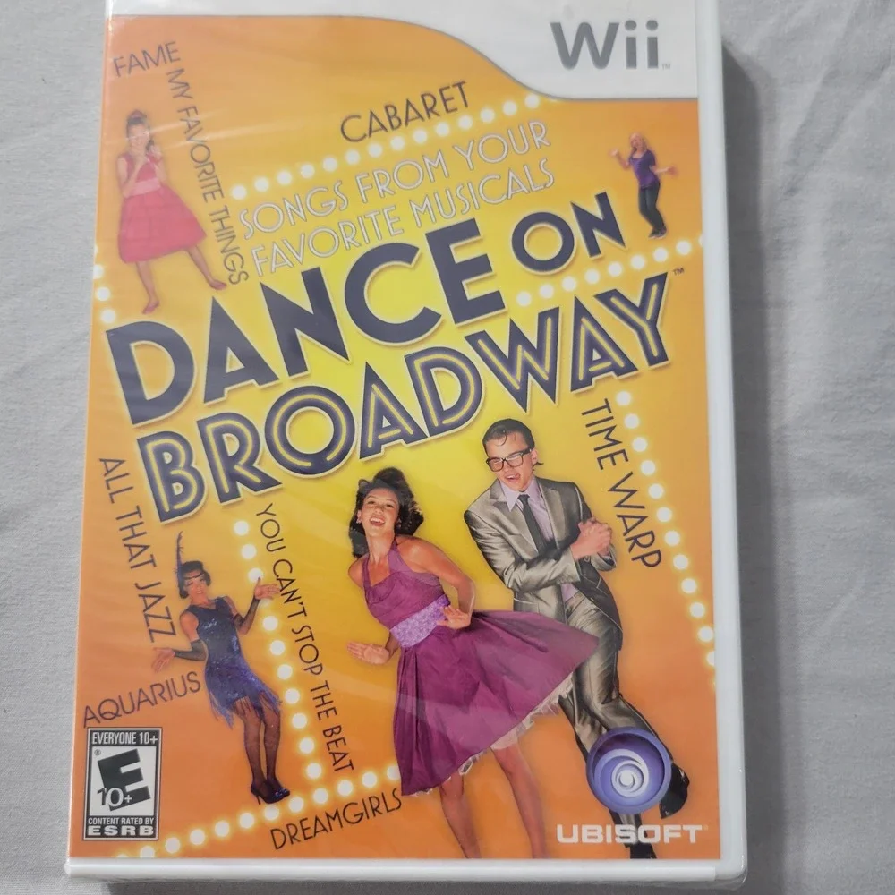 Dance On Broadway Nintendo Wii 2010 New Sealed